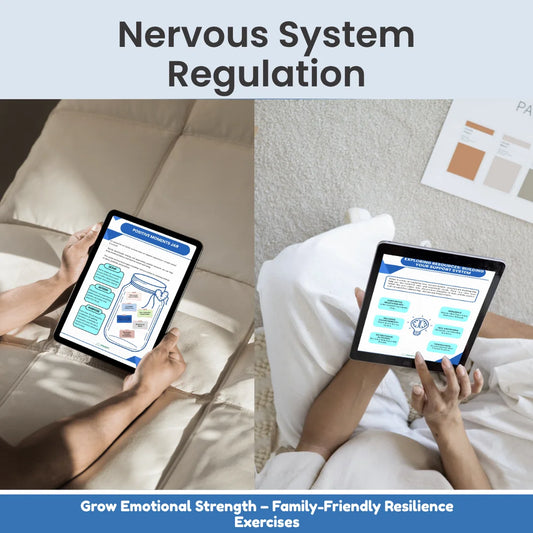 Illustration of the parasympathetic nervous system calming the body