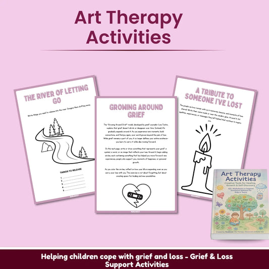 Self-esteem booster art prompt printable from therapy workbook